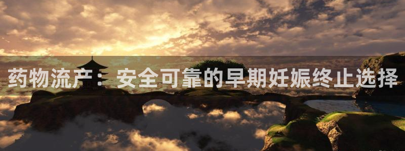 28圈登录流程：药物流产：安全可靠的