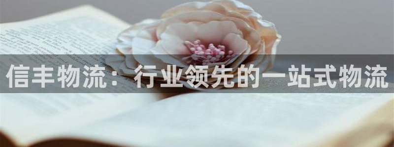 南宫28圈怎么注册：信丰物流：行业领