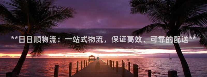 28圈官方网站：**日日顺物流：一站