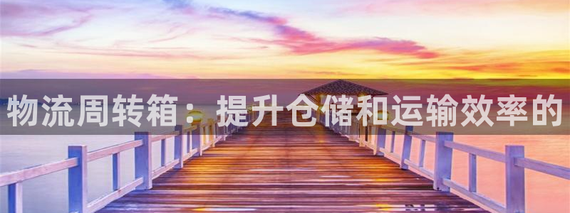 28圈预测：物流周转箱：提升仓储和运