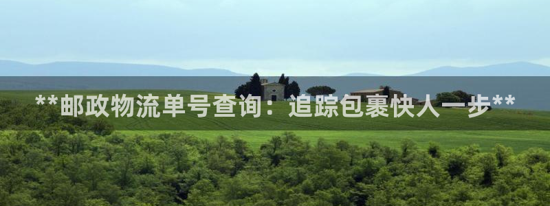 28圈软件：**邮政物流单号查询：追