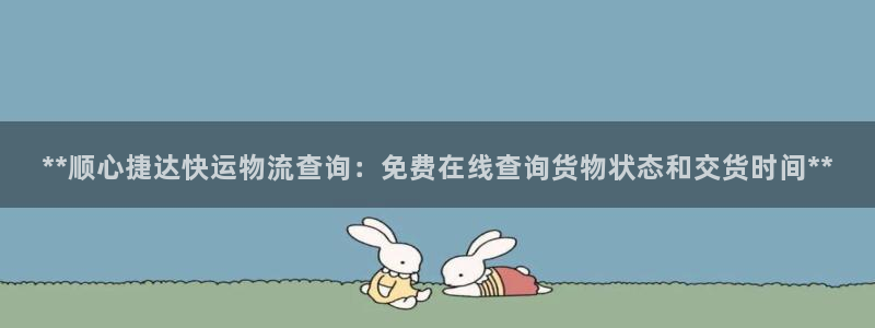 28圈起来的符号：**顺心捷达快运物