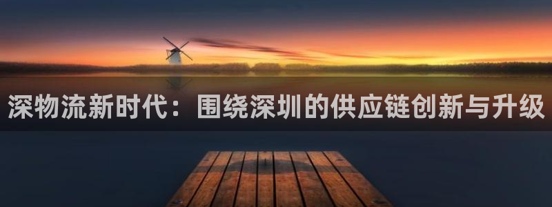 28圈哪个最赚钱：深物流新时代：围绕